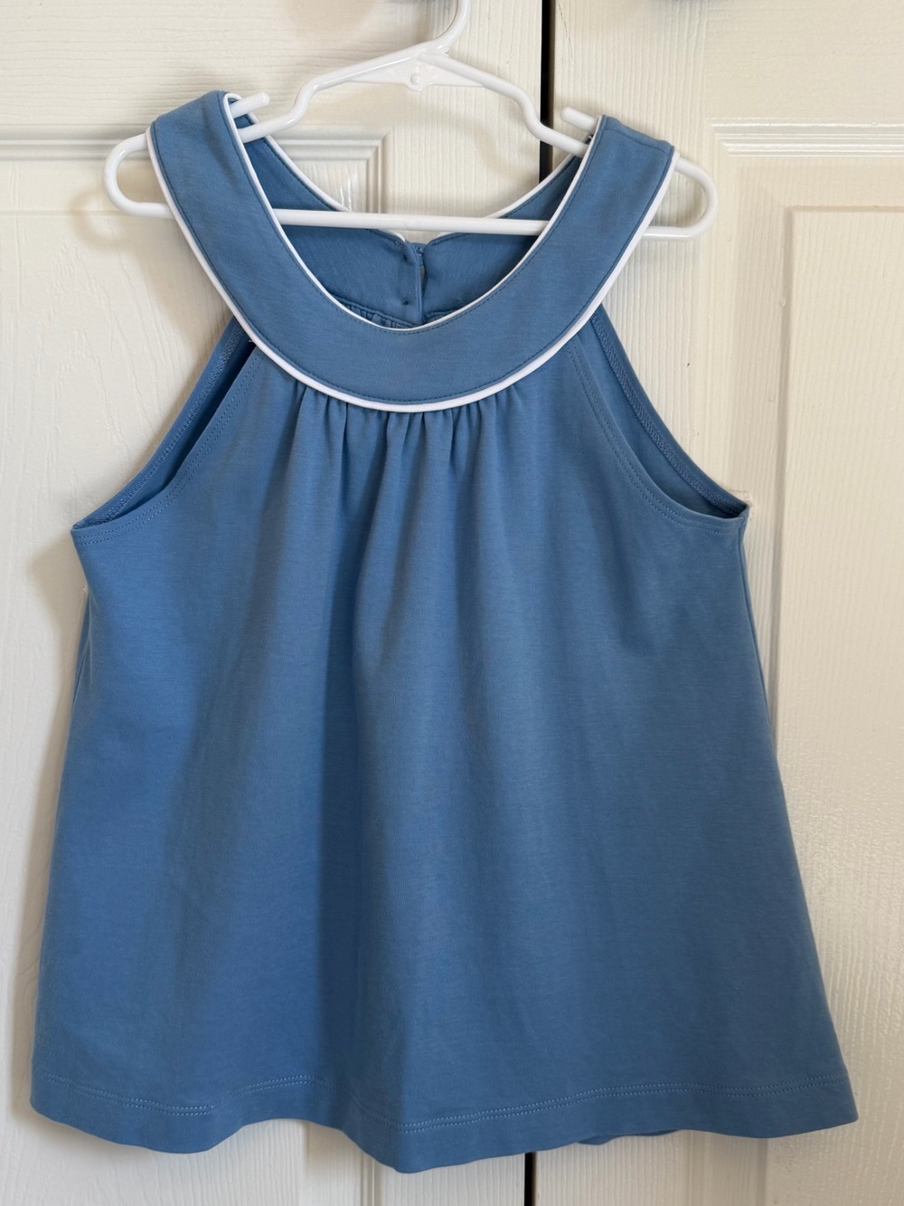 EUC Bella Bliss girls Pima blue top size 10